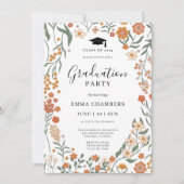 Invitation de jardin Fleur sauvage de printemps él (Devant)