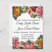 Invitation de jardin vintage (entièrement personna (Devant)