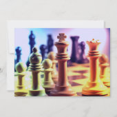 Invitation de jeu d'échecs (Devant)