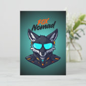 Invitation de jeu Fox Nomad Cyberpunk Mecha (Debout devant)