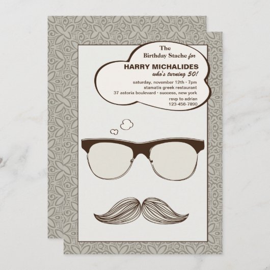 Invitation de Jim (Devant / Derrière)