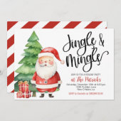 Invitation de Jingle & Mingle Holiday Party (Devant / Derrière)