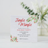 Invitation de Jingle & Mingle Holiday Party (Debout devant)