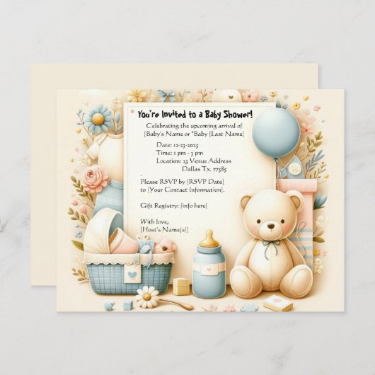 Invitation de joie (Devant / Derrière)