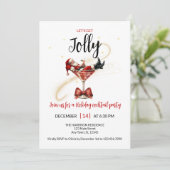 Invitation de Jolly Holiday Party (Debout devant)