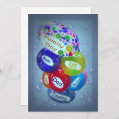 Invitation de jour de famille (Devant / Derrière)