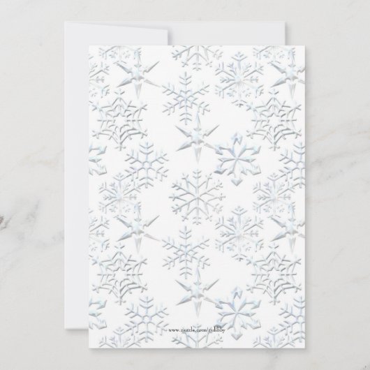 Invitation de jour férié de l'échange de cookies d (Dos)