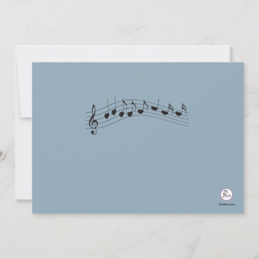 Invitation de juke-box (Dos)