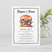 Invitation de jus et de hamburgers (Debout devant)