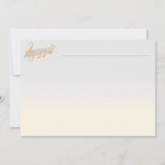 Invitation de karaoke (Dos)