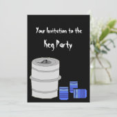 Invitation de Keg Party (Debout devant)