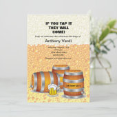 Invitation de Keg Party (Debout devant)