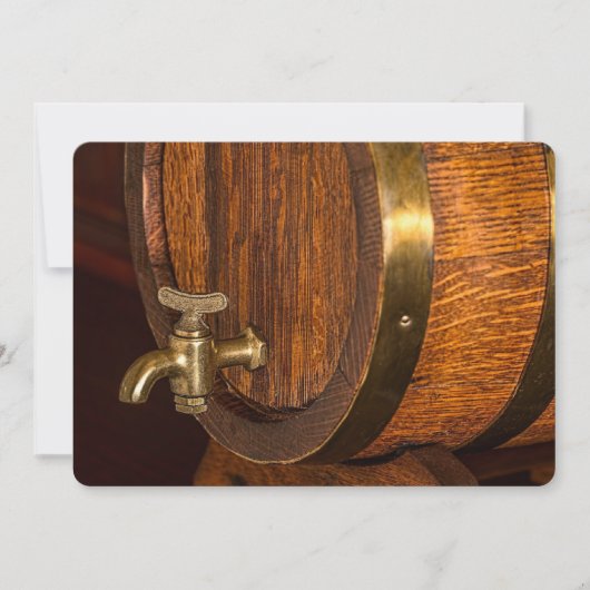 Invitation de KEG Party (Devant)