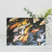 Invitation de Koi Fish (Debout devant)