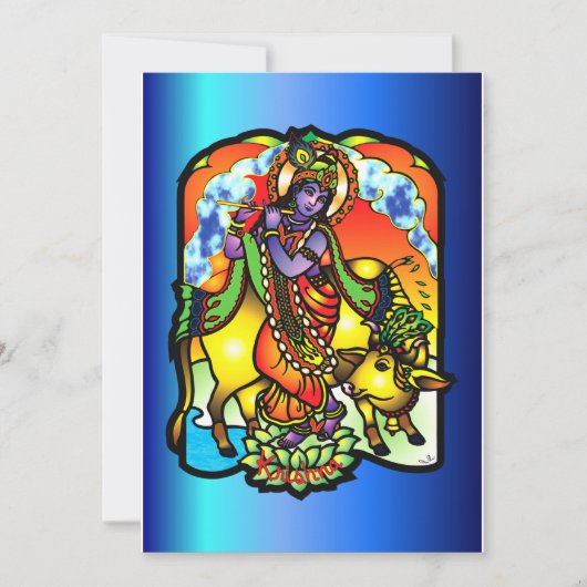 Invitation de Krishna (Devant)