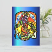 Invitation de Krishna (Debout devant)