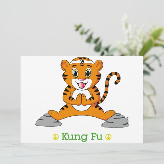 Invitation de Kung Fu Tiger™ (Debout devant)