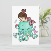 Invitation de la Babysitter d'Octopus (Debout devant)