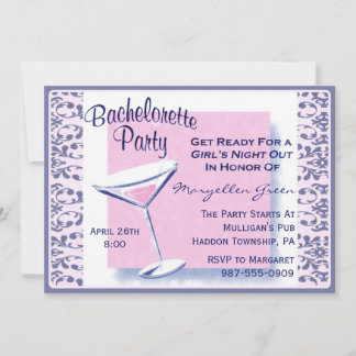 Invitation de la Bachelorette Party