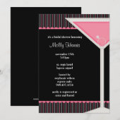 Invitation de la Bachelorette Party (Devant / Derrière)