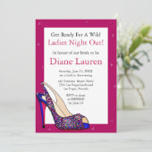 Invitation de la Bachelorette Party (Debout devant)