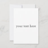 Invitation de la bande de Skeleton (Dos)