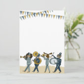 Invitation de la bande marching de la fête d'anniv (Debout devant)