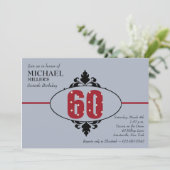 Invitation de la Big Red 60th Birthday Party (Debout devant)