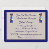 Invitation de la Black Police Academy Graduation P (Dos)