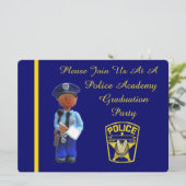 Invitation de la Black Police Academy Graduation P (Debout devant)