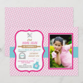 invitation de la boulangerie à tout âge Filles de  (Devant / Derrière)