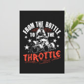 Invitation De la bouteille à l'accélérateur Quad VTT (Debout devant)