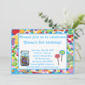 Invitation de la boutique Blue Boy Candy (Debout devant)