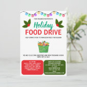 Invitation de la campagne alimentaire de vacances (Debout devant)