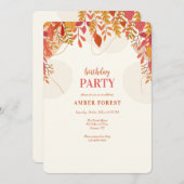 Invitation de la Canopée d'Automne (Devant / Derrière)