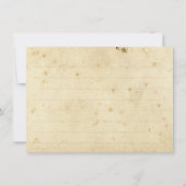 Invitation de la carte de recette Cookie Exchange (Dos)