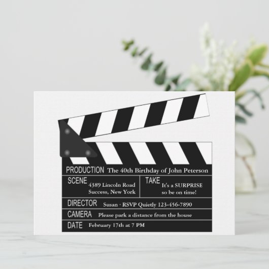 Invitation de la carte du greffon (Debout devant)