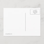 Invitation de la carte postale de fête du trentièm (Dos)