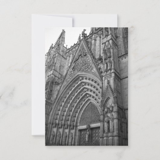 Invitation de La Catedral (Barcelone, Espagne) (Devant)
