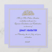 invitation de la célébration muslienne de la récit (Devant / Derrière)