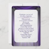 Invitation de la cérémonie de remise des diplômes  (Dos)