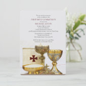 Invitation de la Chalice Communion (Debout devant)