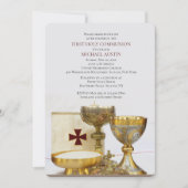 Invitation de la Chalice Communion (Devant)