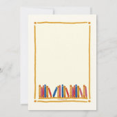 Invitation de la Chouette de graduation (Dos)