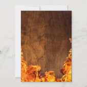 invitation de la circulaire de pique-nique bbq (Dos)