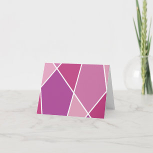 Invitation de la collection de couleurs II de Pink