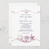 Invitation de la collection Shell (Devant / Derrière)