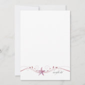 Invitation de la collection Shell (Dos)