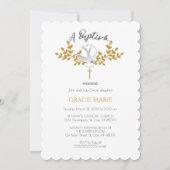 Invitation de la colombe et du baptême croisé (Devant)