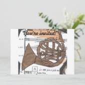 Invitation de la corne (Debout devant)